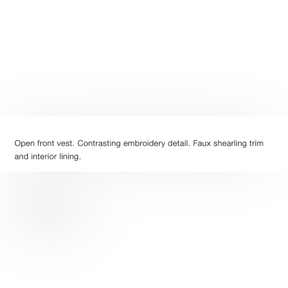 ZARA NWT EMBROIDERED VEST🔥 - Picture 8 of 9